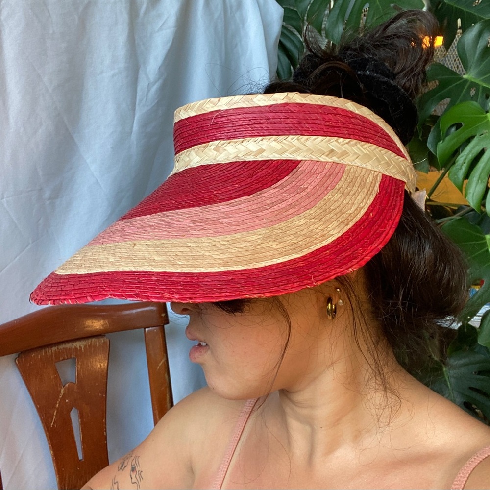 Summer Straw Beach Hat Visor